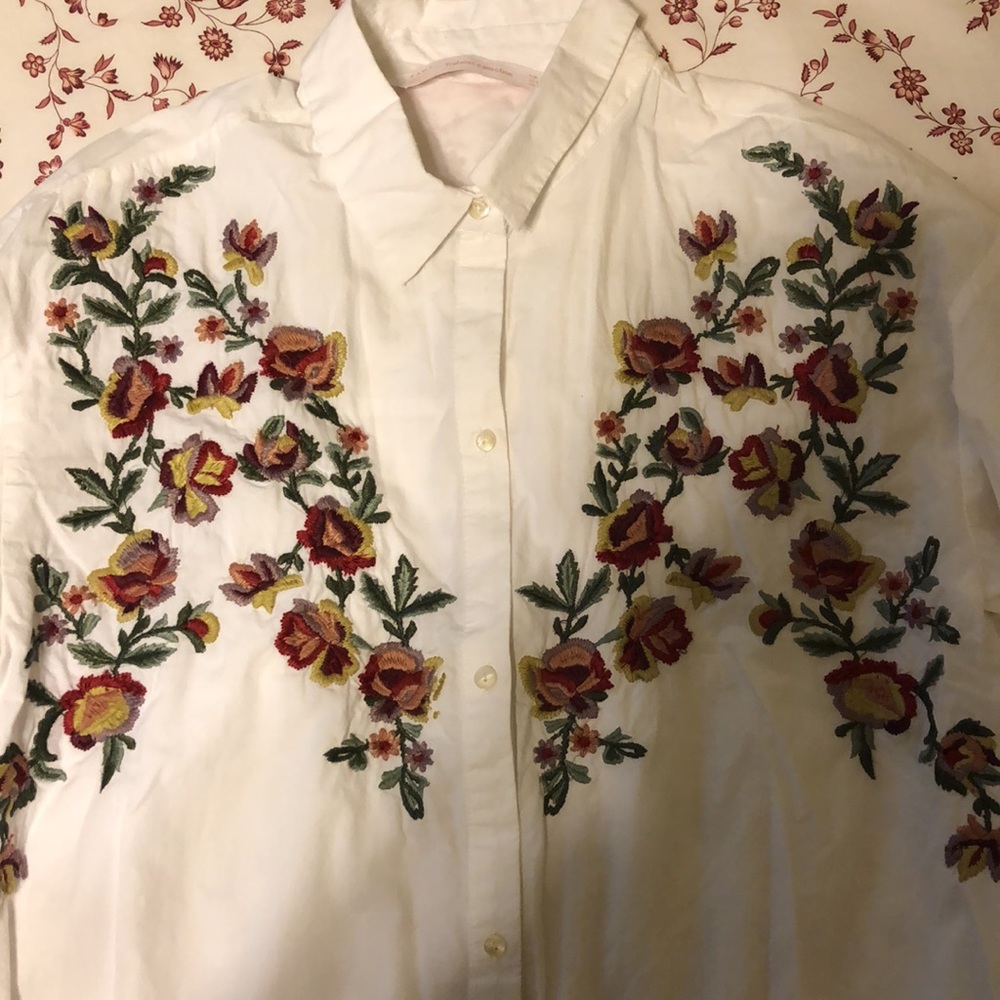 Zara Trafuluc Collection Embroidered Top - Picture 4 of 4